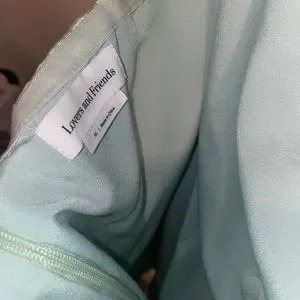 Karen mini dress in mint green cheap
